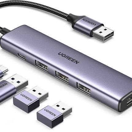 موزع يوجرين 4 في 1 USB 3.0 / 20805