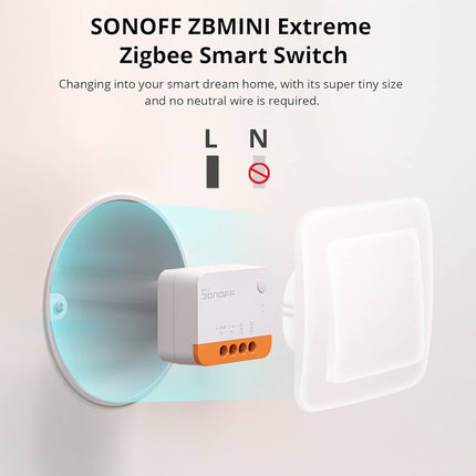 مفتاح زيجبي الذكي فائق الصغر Sonoff ZBMINIL2