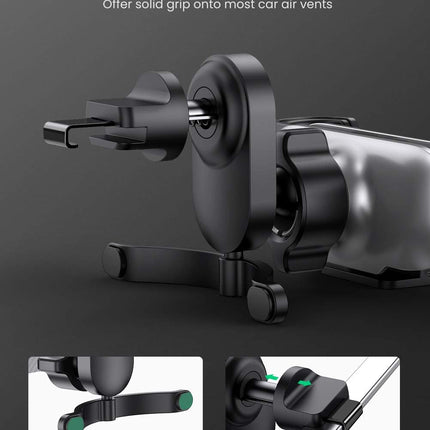 UGREEN Car Phone Holder, Retractable, Air Vent Mount, with Hook /80871