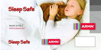 غطاء مجوز وسط لحماية المرتبة مضاد للماء بتصميم ARMN Sleep Safe