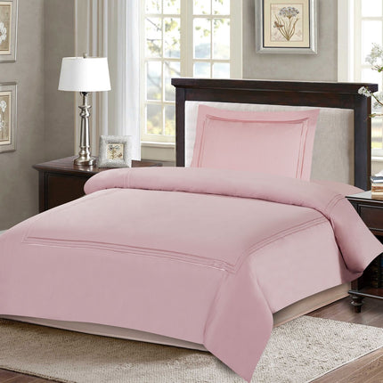 طقم بيت لحاف بدون حشوة مفرد 3 قطع من ARMN Naturesoft - زهري