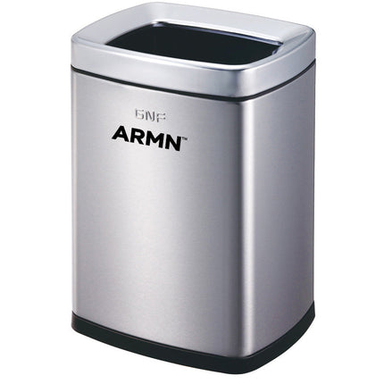 سلة قمامة سعة 6 لتر من ARMN Tramontina - فضي
