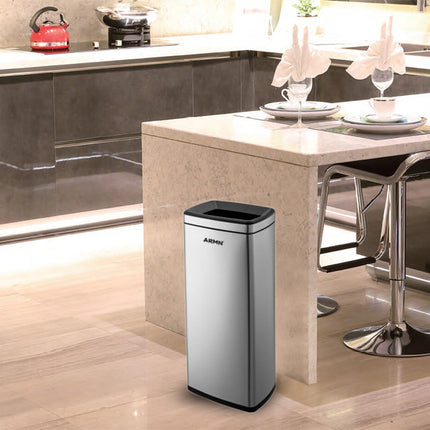 سلة قمامة سعة 30 لتر من ARMN Tramontina - فضي