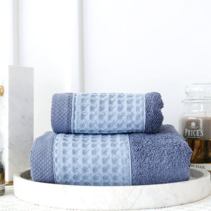 طقم بشاكير عدد 2 من Dreams Monia - أزرق