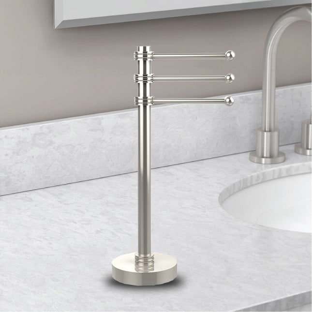 ستاند تعليق بشاكير ثلاثي من ARMN Delta - فضي