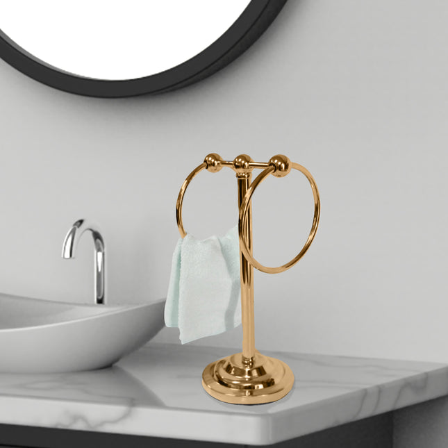 ستاند تعليق بشاكير بحلقتين من ARMN Delta - ذهبي