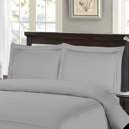 طقم وجوه مخدات 70*70سم قطعتين من ARMN Naturesoft - فضي