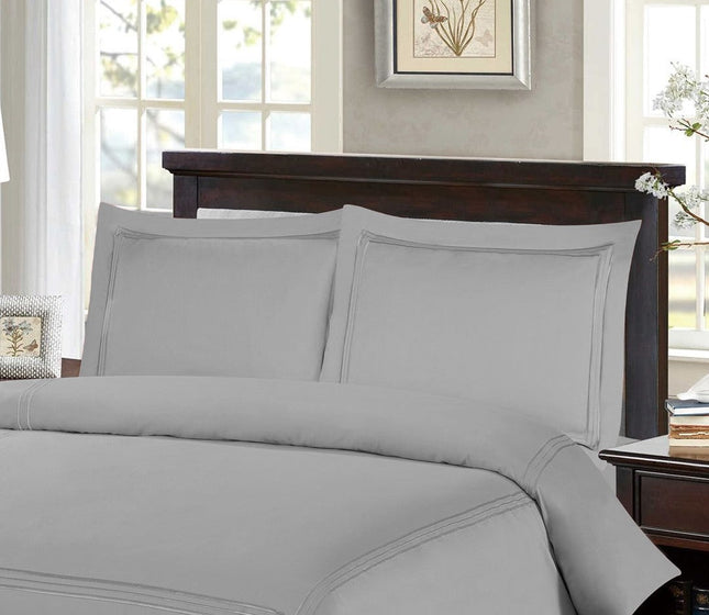 طقم وجوه مخدات 70*70سم قطعتين من ARMN Naturesoft - فضي