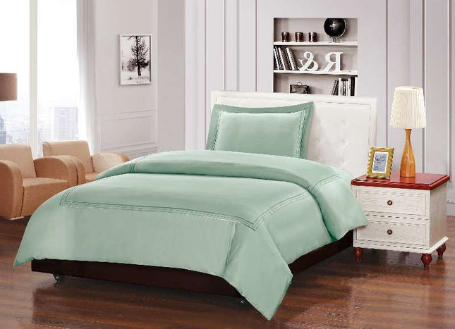 طقم بيت لحاف بدون حشوة مفرد 3 قطع من ARMN Naturesoft - أخضر