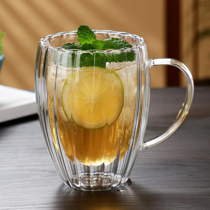 كوب زجاج مزدوج سعة 250 مل من ARMN Anchor