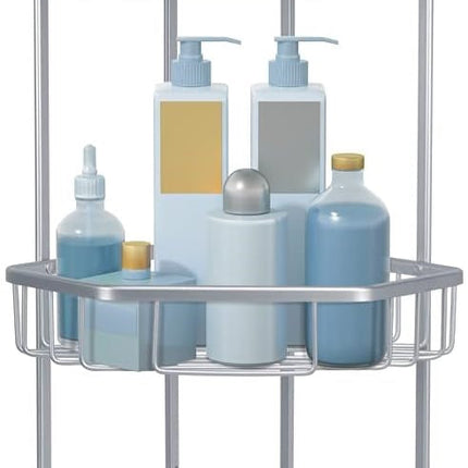 ستاند زاوية بـ3 رفوف ألمنيوم من ARMN Space - فضي