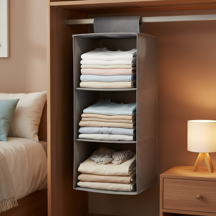 علاقة تخزين TidyFold بثلاثة رفوف من ARMN