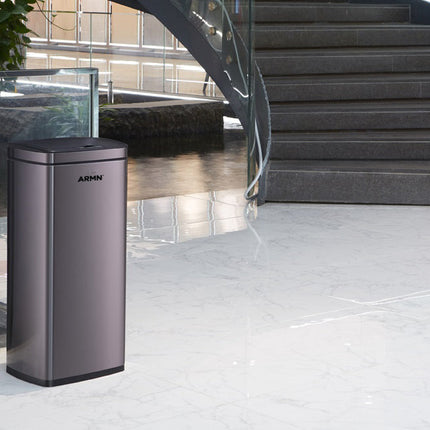 سلة قمامة بحساس سعة 20 لتر من ARMN Tramontina - أسود