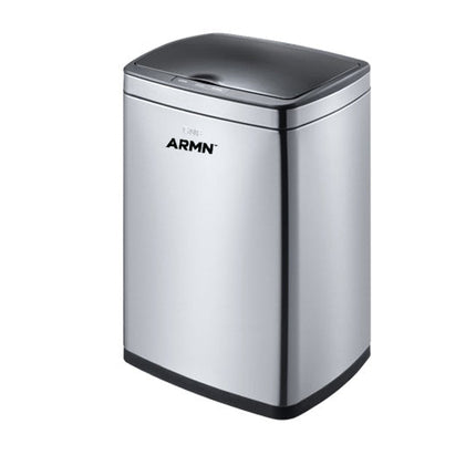 سلة قمامة بحساس سعة 15 لتر من ARMN Tramontina - فضي