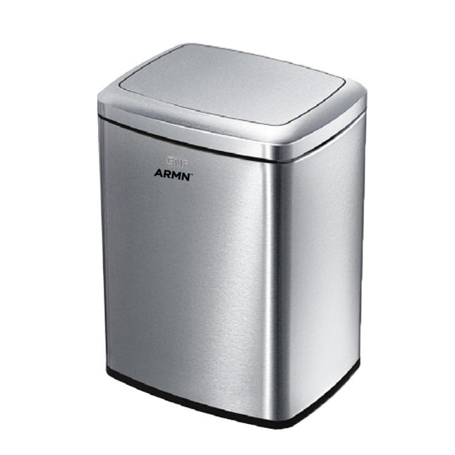 سلة قمامة سعة 12 لتر من ARMN Tramontina - فضي