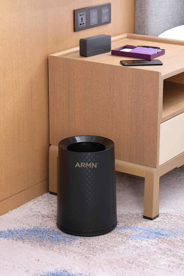 سلة قمامة سعة 9.4 لتر من ARMN Tramontina - أسود