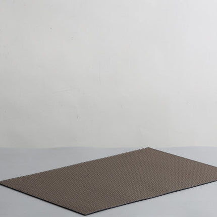 مفرش صحون جلد من ARMN Konrad - بني