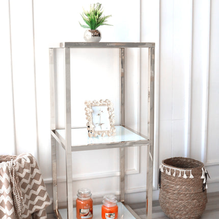 ستاند بـ3 رفوف 45*45 سم من ARMN Milton - فضي