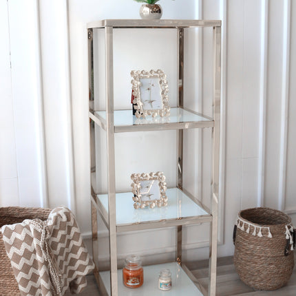 ستاند بـ4 رفوف 45*45 سم من ARMN Milton - فضي