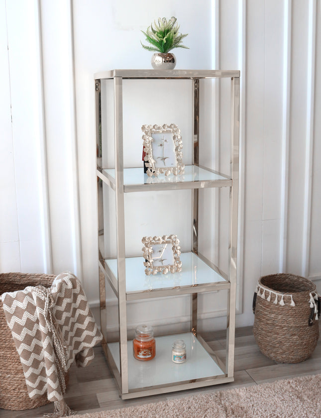 ستاند بـ4 رفوف 45*45 سم من ARMN Milton - فضي