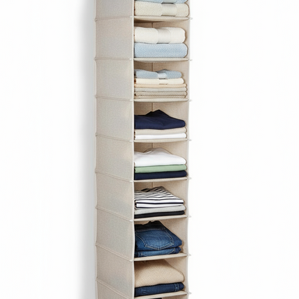 علاقة تخزين بـ9 رفوف من ARMN TidyFold