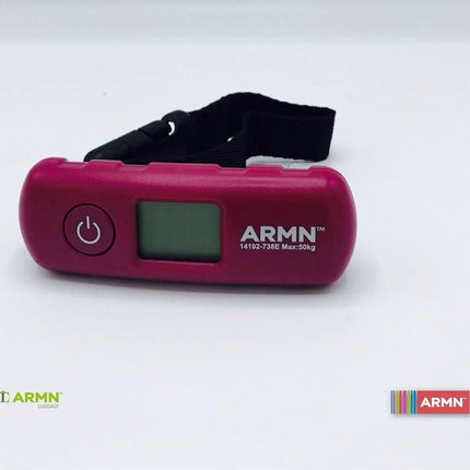 ميزان حقائب رقمي من ARMN - أحمر
