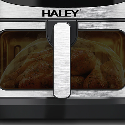 قلاية هوائية AIRFRYER سعة 10 لتر و10 برامج بشاشة تعمل باللمس ماركة HALEY