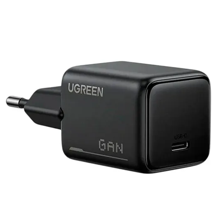 شاحن UGREEN السريع بقوة 25 واط بمنفذ USB-C بتقنية GaN، إصدار الاتحاد الأوروبي / 65736