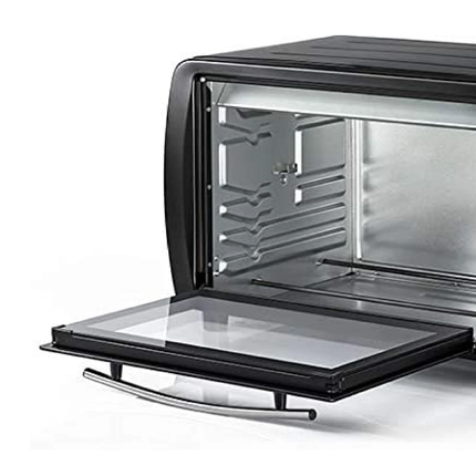 فرن كهربائي سعة 19 لتر موفر للطاقة بزجاج مزدوج قوة 1380 واط من Black & Decker