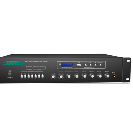 DSPPA 60W 6-Zone Mixer Amplifier with USB/SD/FM /MP260U
