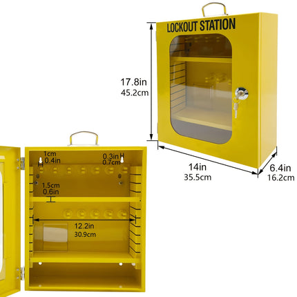 خزانة اقفال لوتو حجم كبير للصيانة داخل المصانع