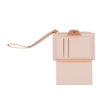 محفظة متعددة الجيب (وردية)