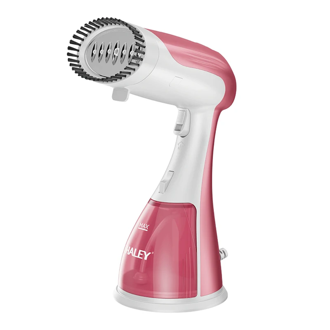 مكوى/مكواة بخار محمول بقوة 1500 واط مناسب لجميع انواع الاقمشة ماركة Haley