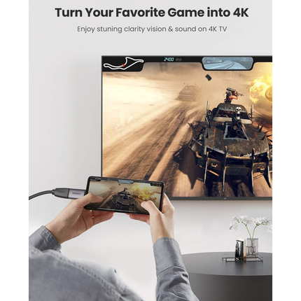 محول يوجرين USB-C إلى HDMI بدقة 4K@60Hz Thunderbolt 3 /70450