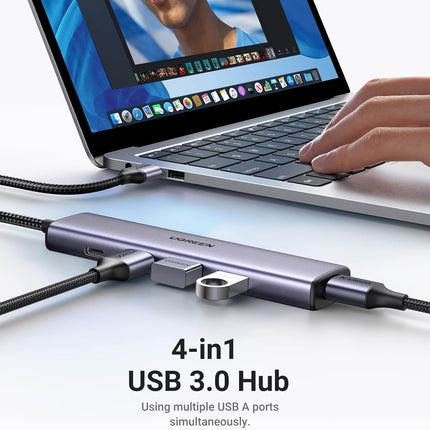 موزع يوجرين 4 في 1 USB 3.0 / 20805