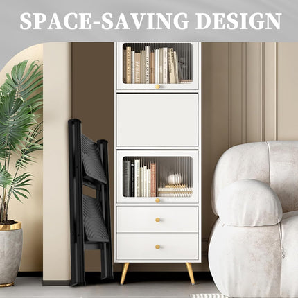 سلم درجة عريضة 2 درجة بلاستيك من مزايا