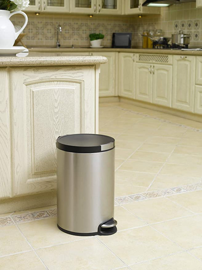 سلة نفايات إيكو مع دواسة 12 لتر