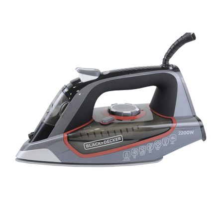 مكواة بخار بـ قاعدة من  سيراميك قوة 2200 واط ماركة Black & Decker