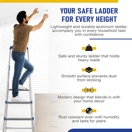 سيبة منزلية من مزايا عدة مقاسات سلم منزلي