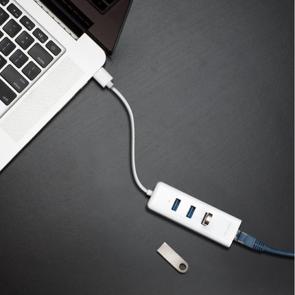 TP-Link UE330-USB 3.0 3-Port Hub & Gigabit Ethernet Adapter 2 in 1 USB Adapter