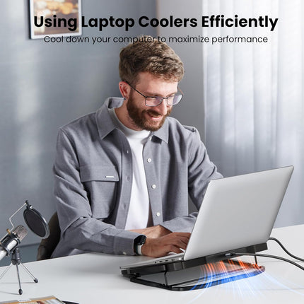 كابل يو جرين USB 3.0 USB-A ذكر إلى USB-A ذكر مضفر من الألومنيوم أسود / US373