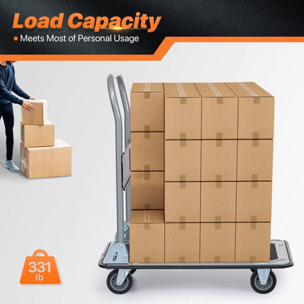 عرباية مسطحة 130 كيلو قياس 73*47 سم من كراون CTC-A150