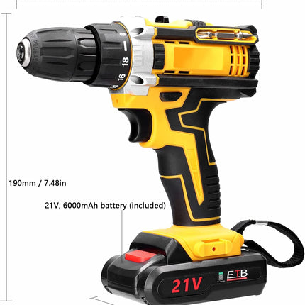 دريل حفر 21 فولت 10 ملم