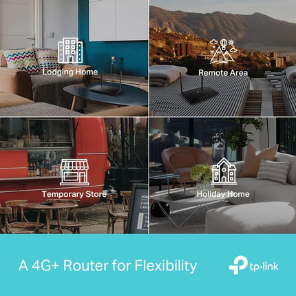 TP-Link Archer MR500 | 4G+ Cat6 AC1200 Wireless Dual Band Gigabit Router