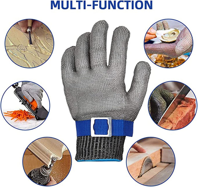 كفوف ضد القطع مقاسات فردة واحدة