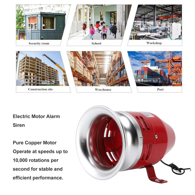 صافرة حريق 220فولت حجمين