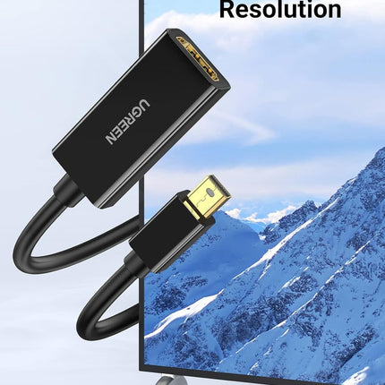 UGREEN Mini Displayport to HDMI Adapter 4K-(Multicolor) | MD112