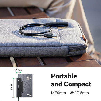 محول كابل لمحركات الأقراص الصلبة مقاس 2.5 بوصة من يوجرين |UGREEN USB 3.0 SATA Cable Adapter for SSD and Hard Drives 2.5 Inch External Hard Drive | 70609