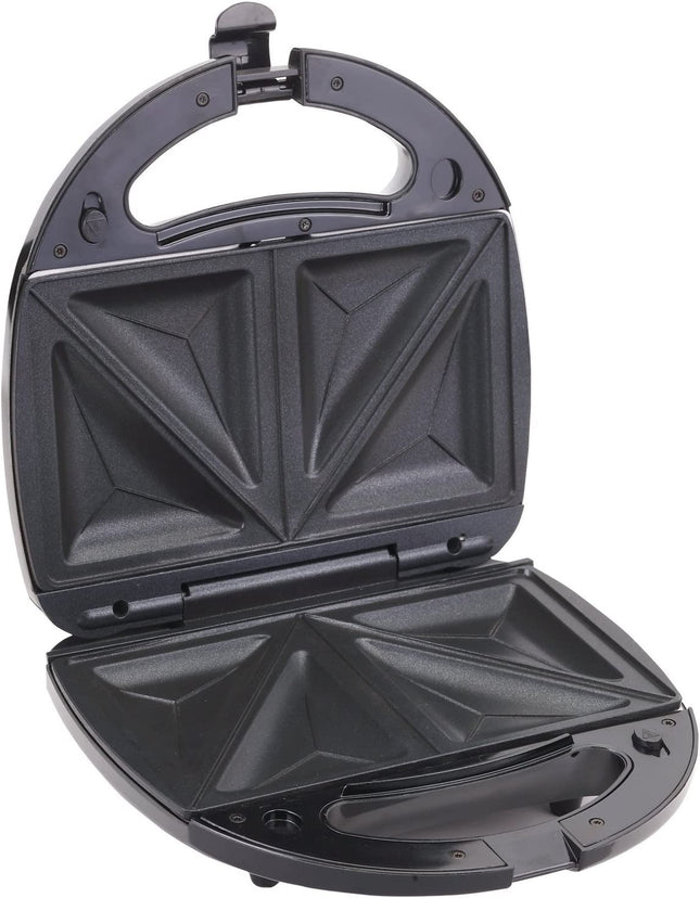 صانع ساندويتش بلاك اند ديكر  2 فتحة غير لاصق مع لوحة ساندويتش قابلة للفك