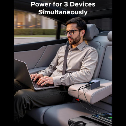 شاحن يو جي غرين نيكسود بسعة 20000 مللي أمبير وقوة 130 واط بثلاثة منافذ USB-C / 35524B